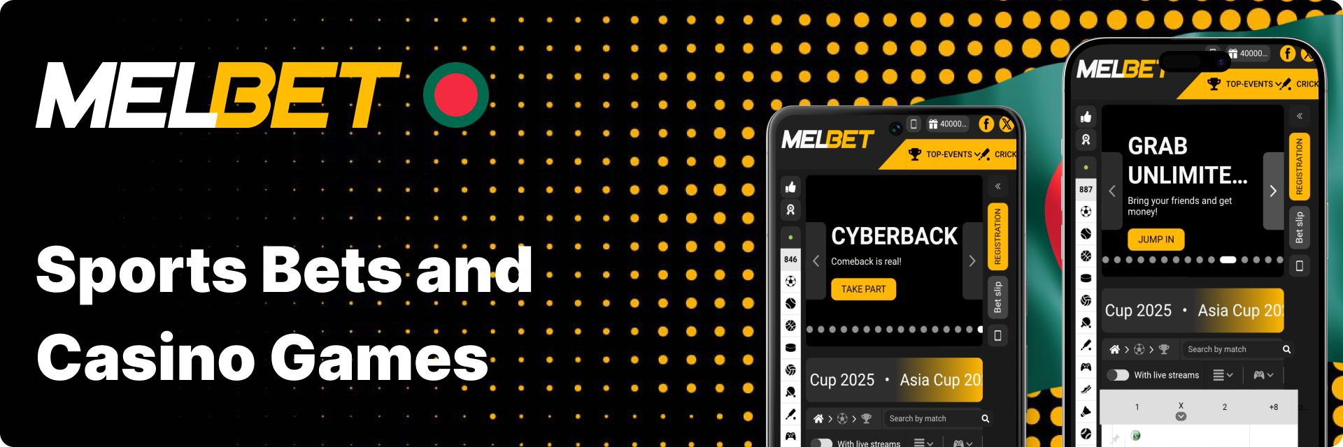 MelBet: A Great Place for Sports Bets and Casino Games